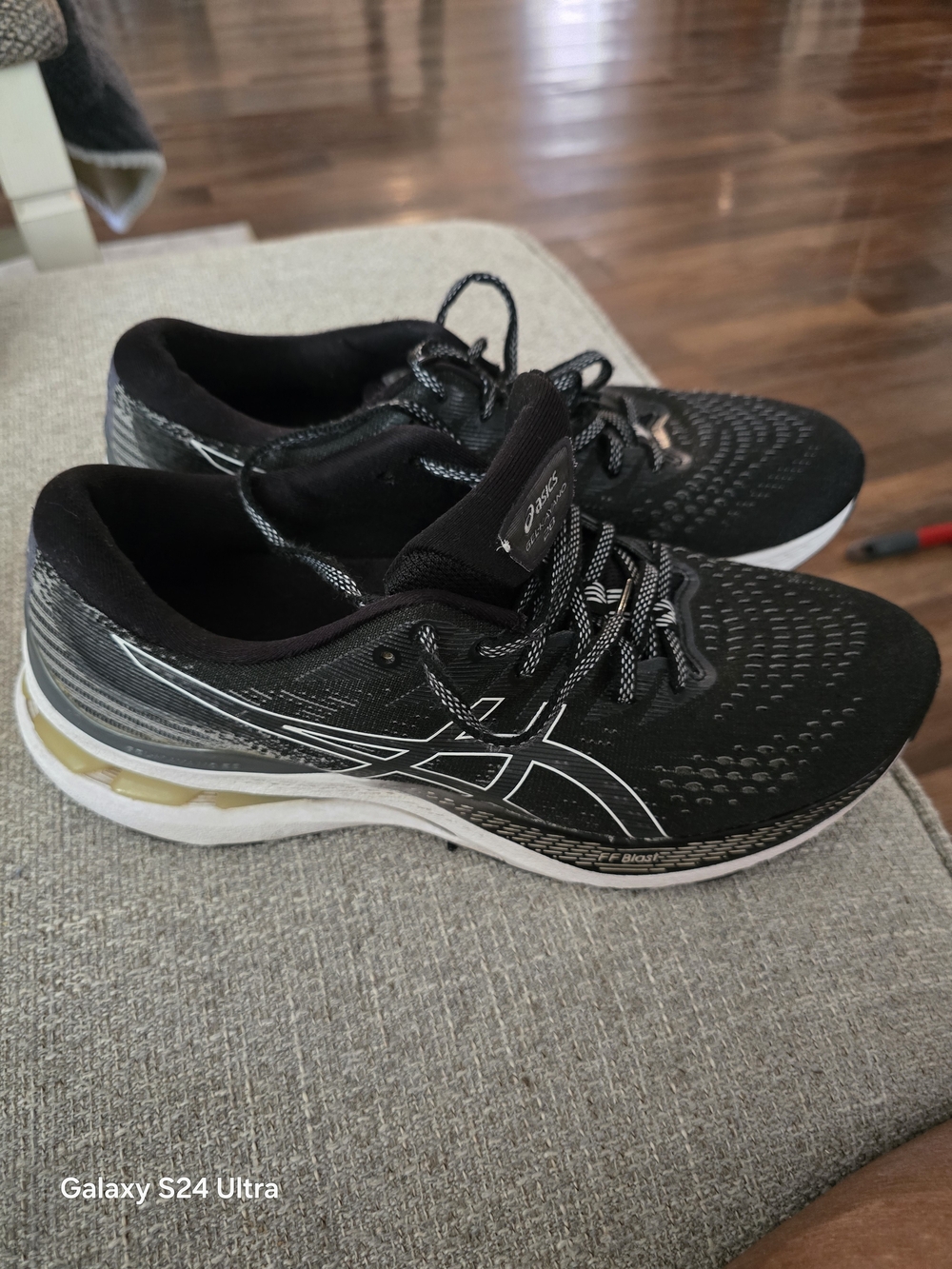 ASICS Gel-Nimbus Black Running Sneakers